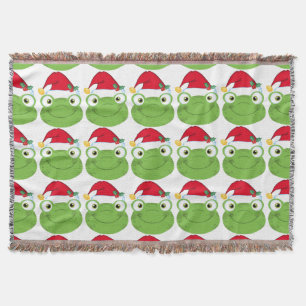 Weihnachtsfrosch Decke