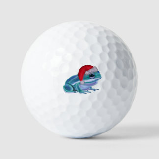 Weihnachtsfrosch Golfball
