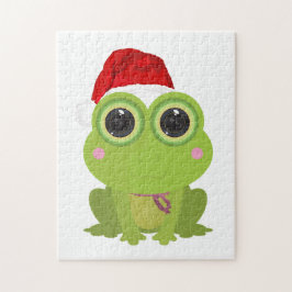 Weihnachtsfrosch Puzzle