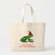 Weihnachtsfrosch-Tragetasche