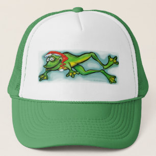 Weihnachtsfrosch Truckerkappe