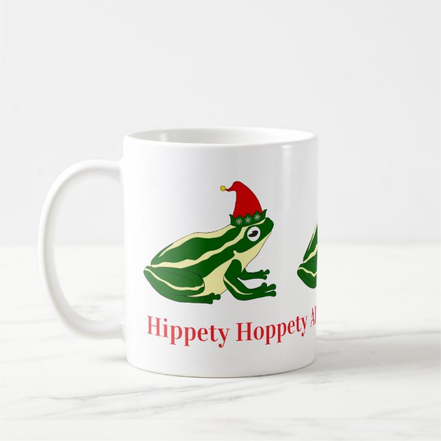 Weihnachtsfrösche-Tasse Kaffeetasse (Links)