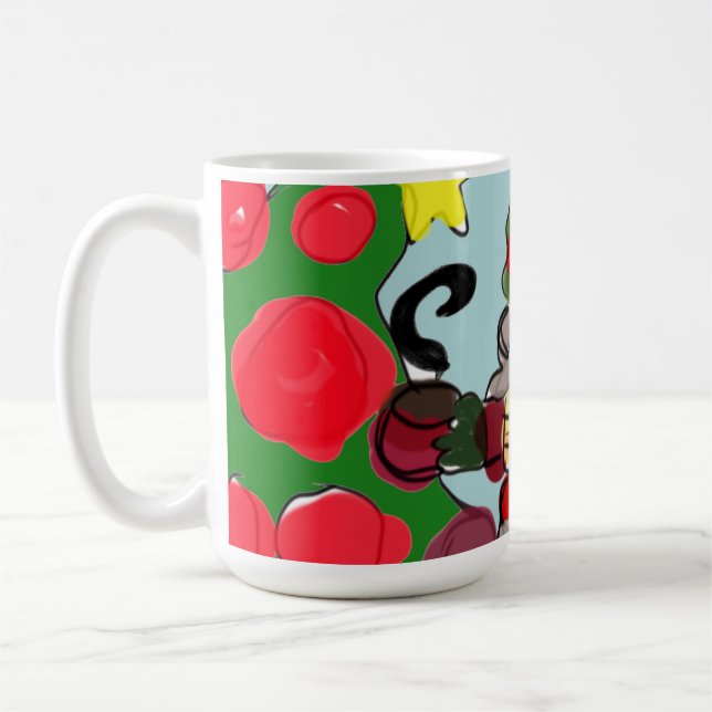 Weihnachtsfrühstück Kaffeetasse (Links)