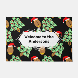 Weihnachtsfußball Doormat Fußmatte