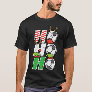 Weihnachtsfußball Ho Ho Soccer Xmas Sport Männer T-Shirt