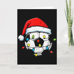 Weihnachtsfußball Santa Xmas Fußball Sport Mich Karte
