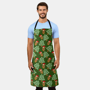 Weihnachtsfußball Schürze