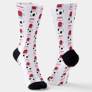 Weihnachtsfußball Sports Fußball Feiertag Socken