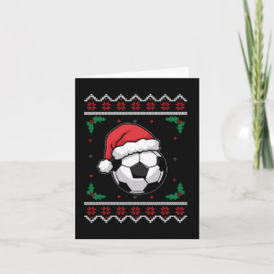 Weihnachtsfußball Weihnachten Weihnachten Weihnach Karte
