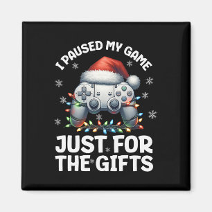Weihnachtsgamer Gaming Xmas Videospiele Jungen Chr Magnet