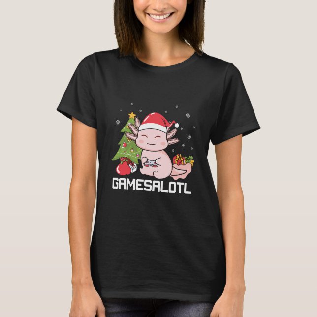 WeihnachtsGamesalotte T-Shirt (Vorderseite)