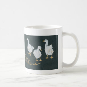 Weihnachtsgänse-Tasse Tasse