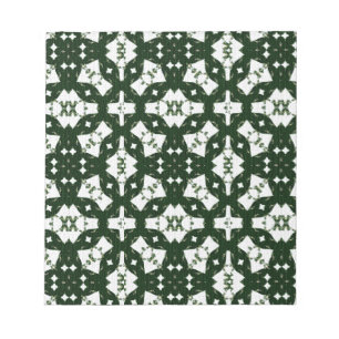 Weihnachtsgarland Green Notizblock