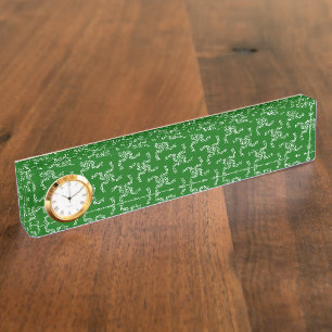 Weihnachtsgarland Grün, Weihnachtsdekoration Namensplakette