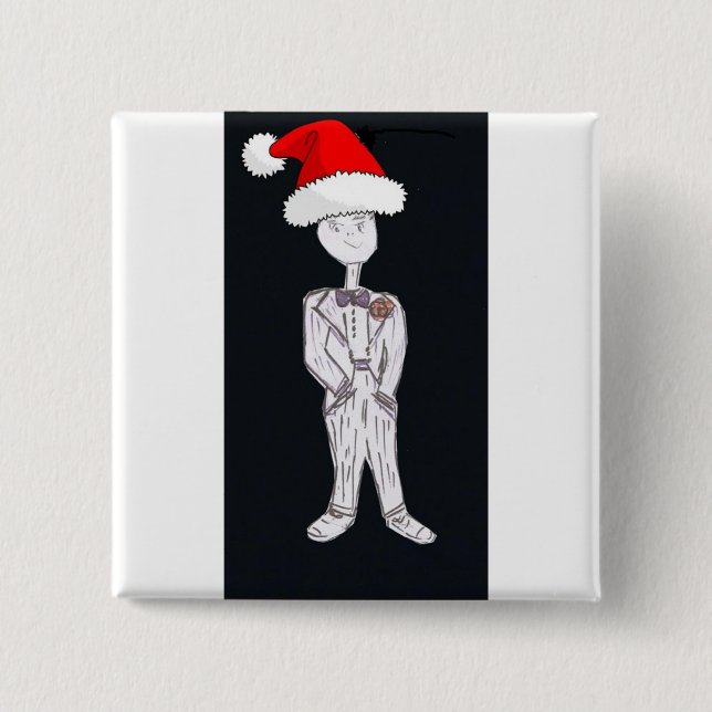 Weihnachtsgarten Button (Vorderseite)