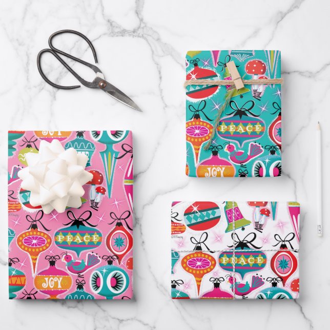 Weihnachtsgebäck aus dem Mittelalter Geschenkpapier Set (Vorderseite)