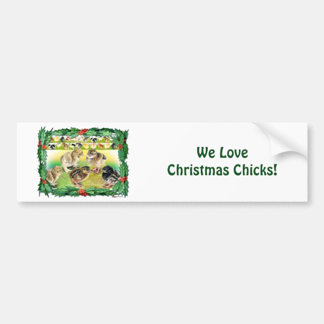 Weihnachtsgebäck Autoaufkleber (Vorne)