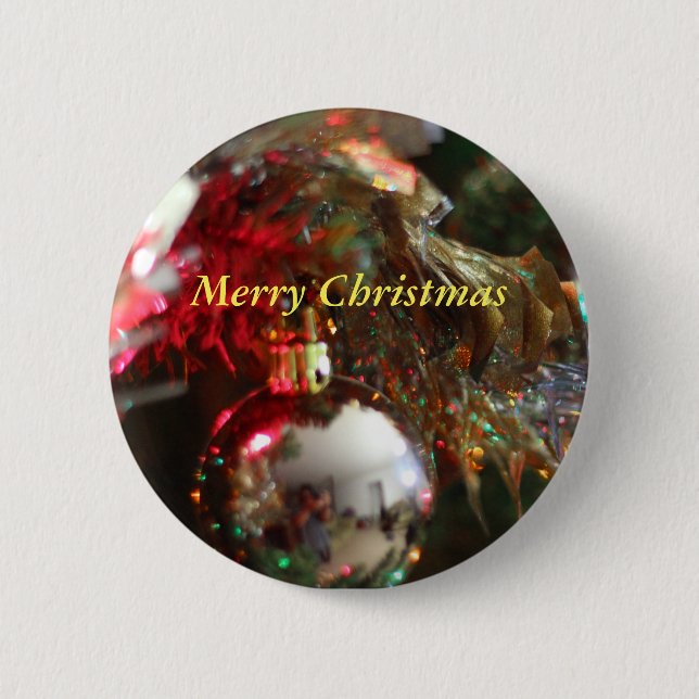 Weihnachtsgebäck Button (Vorderseite)
