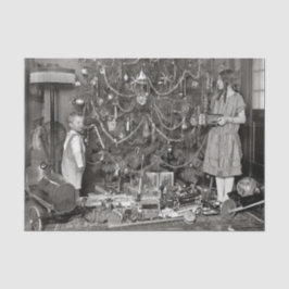 Weihnachtsgebäck CHRISTMAS TREE 1920 Seidenpapier