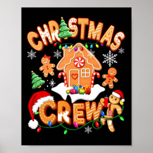 Weihnachtsgebäck Crew Cookie House Gingerbrot Fami Poster