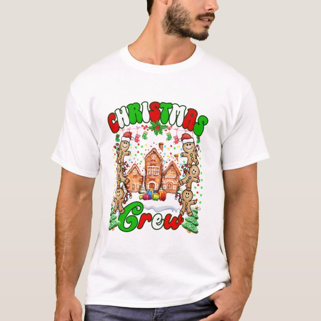 Weihnachtsgebäck Crew T-Shirt (Vorderseite)