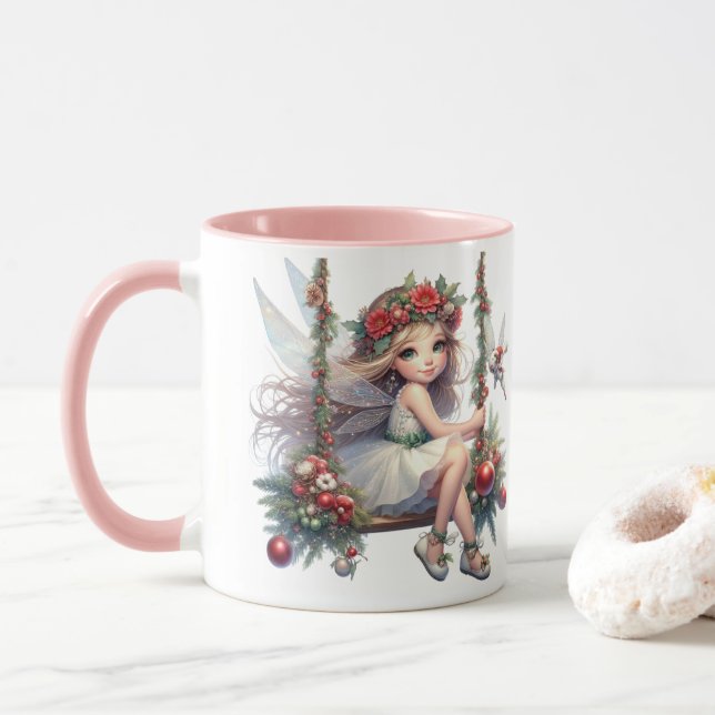 Weihnachtsgebäck | Feierliche Tasse (Mit Donut)