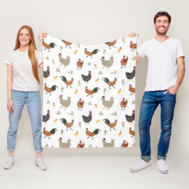 Weihnachtsgebäck Fleecedecke