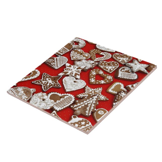 Weihnachtsgebäck Fliese (Seite)