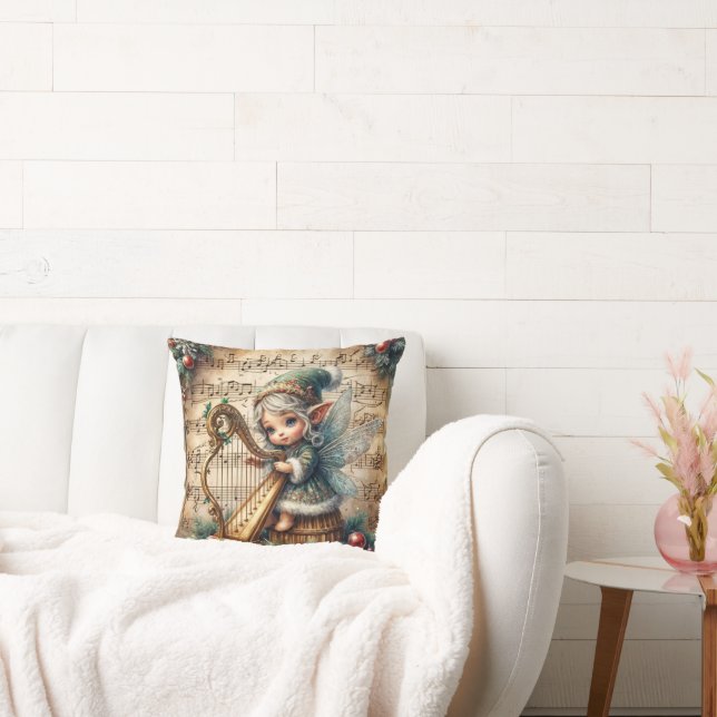 Weihnachtsgebäck für Harfe Kissen (Liege)