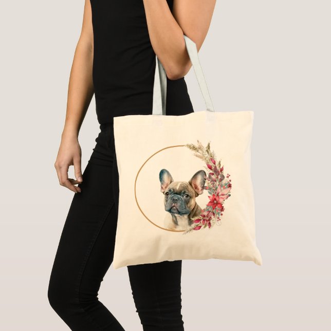 Weihnachtsgebäck für Watercolor Tragetasche (Vorderseite (Produkt))