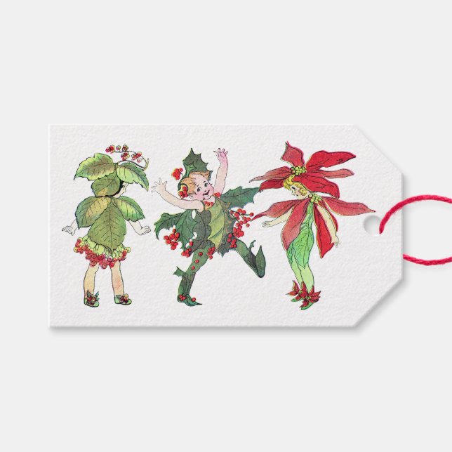 Weihnachtsgebäck Geschenkanhänger (Vorderseite (Horizontal))