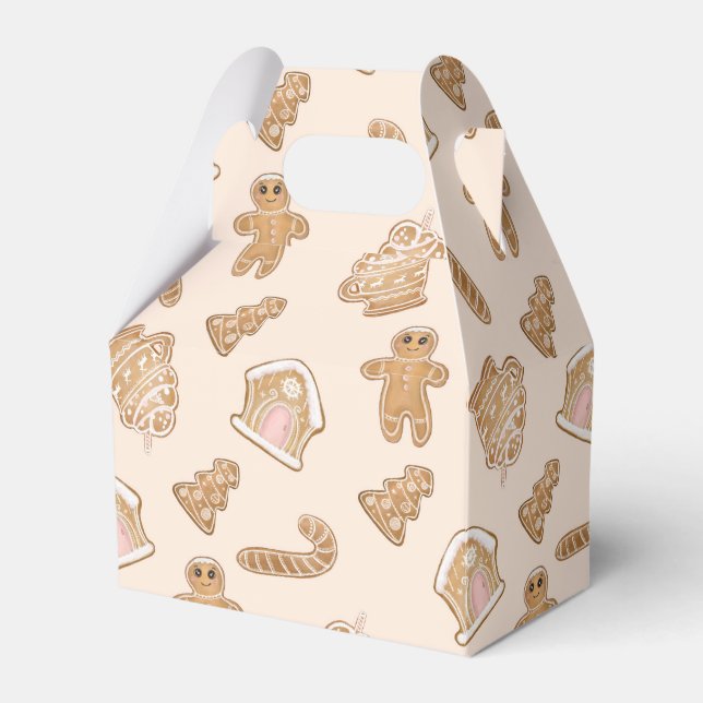 Weihnachtsgebäck Geschenkschachtel (Vorderseite)