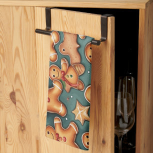 Weihnachtsgebäck Geschirrtuch