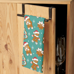 Weihnachtsgebäck Geschirrtuch