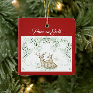 Weihnachtsgebäck Keramik Keramikornament