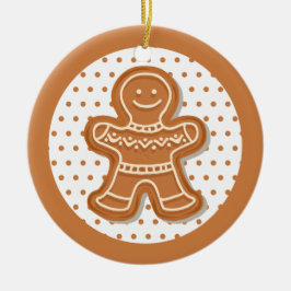 Weihnachtsgebäck Keramik Ornament