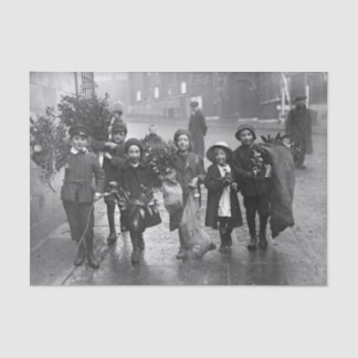 Weihnachtsgebäck KINDER HOLLY 1915 Seidenpapier