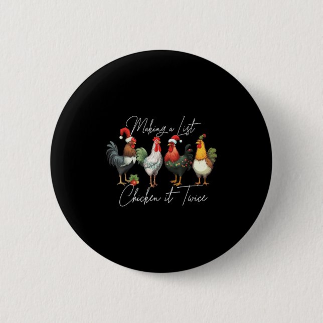 Weihnachtsgebäck Lover Xmas Weihnachtsmannmütze Fu Button (Vorderseite)
