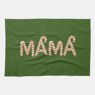 Weihnachtsgebäck Mama Mama Sweater Funny Family Geschirrtuch