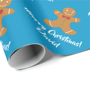 Weihnachtsgebäck Menschenverpackung Geschenkpapier