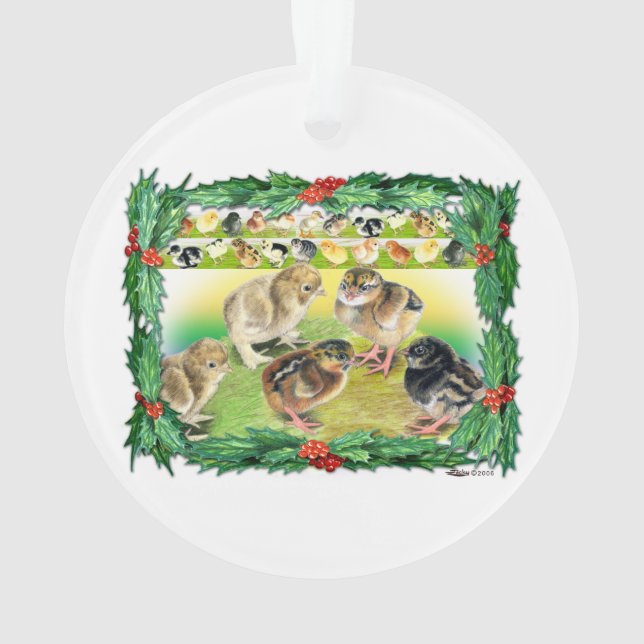 Weihnachtsgebäck Ornament (Rückseite)