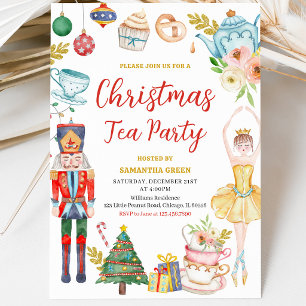 Weihnachtsgebäck Party Einladung