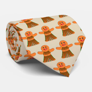 Weihnachtsgebäck Party Gingerbread Krawatte