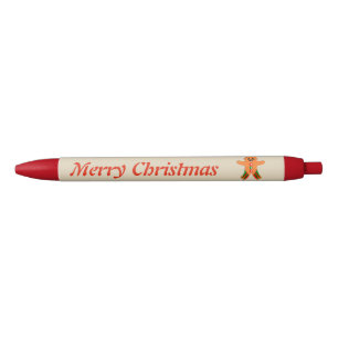 Weihnachtsgebäck Party Gingerbread Man Custom Pen Kugelschreiber