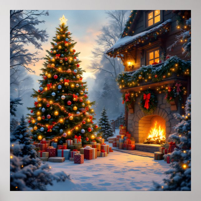 Weihnachtsgebäck Poster (Vorne)