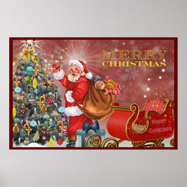 Weihnachtsgebäck Poster (Vorne)