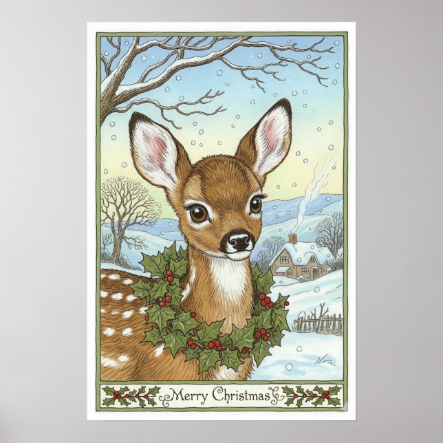 Weihnachtsgebäck Poster (Vorne)