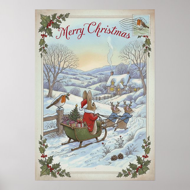 Weihnachtsgebäck Poster (Vorne)