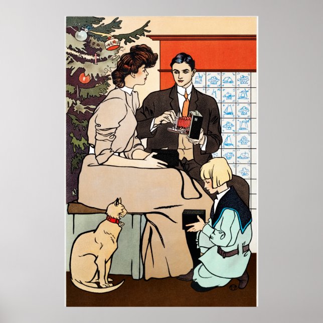 Weihnachtsgebäck Poster (Vorne)