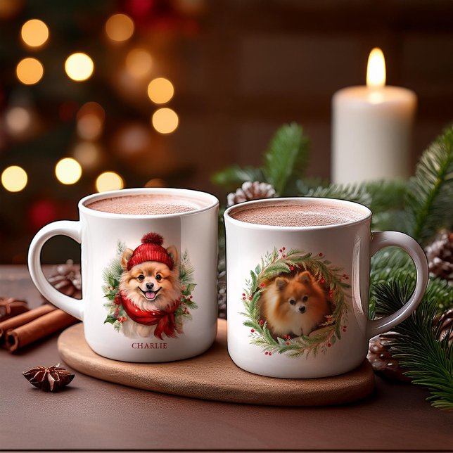 Weihnachtsgebäck Spitz Foto Kaffeetasse (Von Creator hochgeladen)